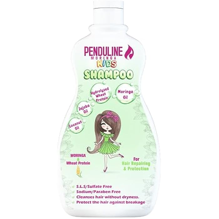 Penduline Moringa Kids Shampoo | Silky & Oily | Gentle Cleansing & Frizz Control |Nourishing & Moisturizing | 300 Ml - Image 3